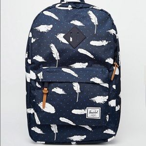 Heritage Backpack in Feather Print
